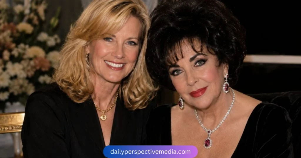 Karen Lynch and Elizabeth Taylor