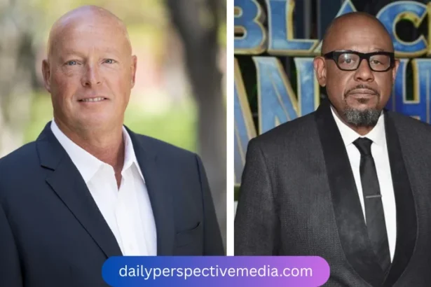 Forest Whitaker and Bob Chapek