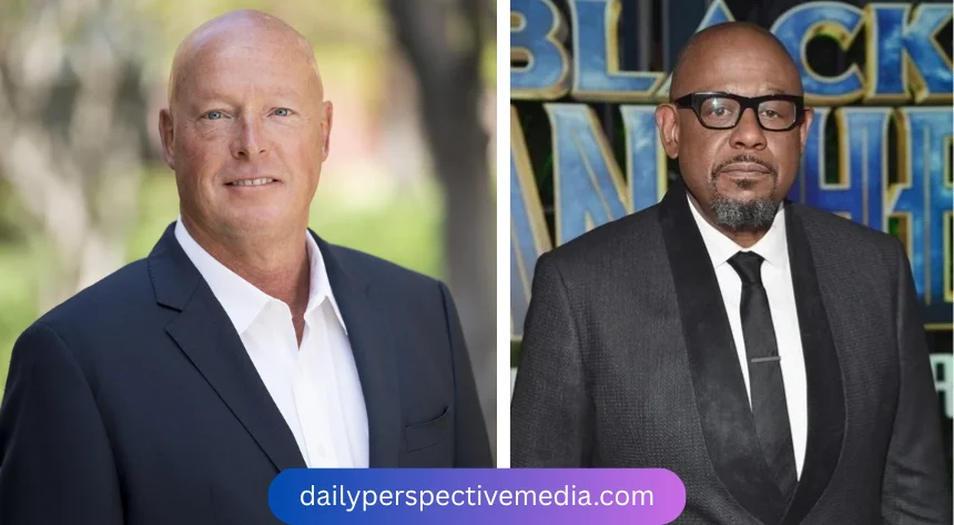 Forest Whitaker and Bob Chapek