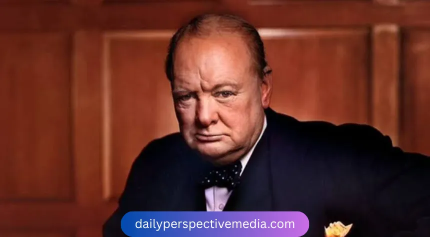 Patricia Poppe and Winston Churchill